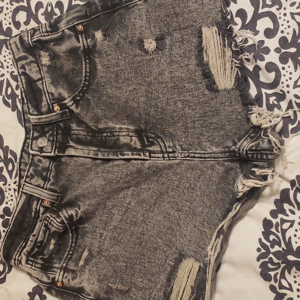 Target denim shorts size 6